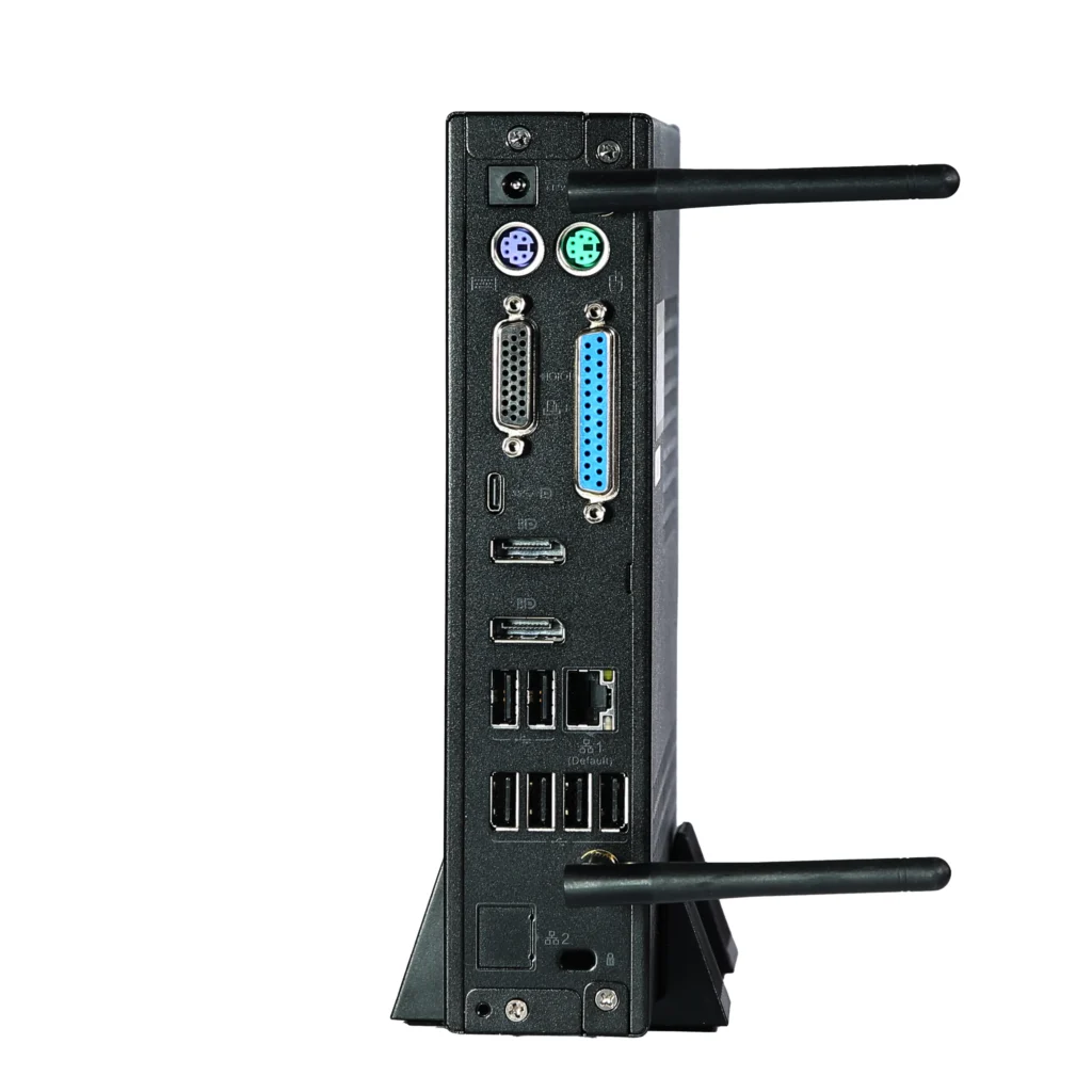 thin terminal client back ports view