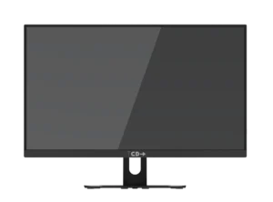 Front view of the TCD AIO Series 001 all in one thin client endpoint with integrated display and slim black bezel